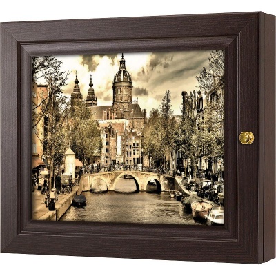  Ключница Замок в Амстердаме, Турмалин, 20x25 см фото в интернет-магазине