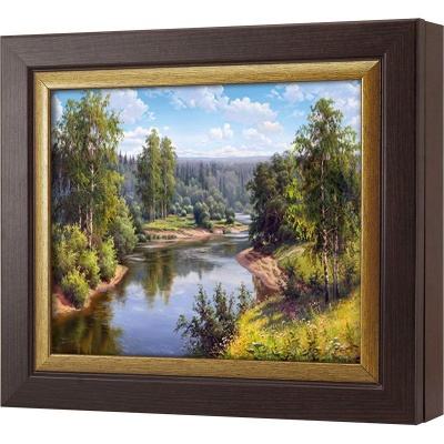  Ключница Проточная река, Турмалин/Золото, 20x25 см фото в интернет-магазине