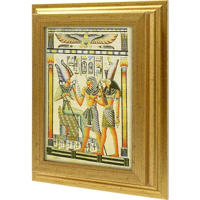  Ключница Папирус VIII, Золото, 13x18 см фото в интернет-магазине