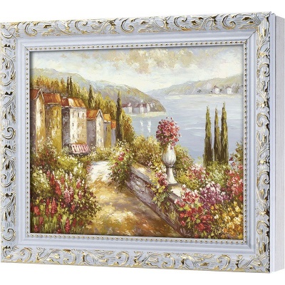  Ключница Пейзаж Тосканы, Алмаз, 20x25 см фото в интернет-магазине