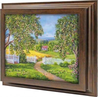  Ключница Яблочный сад, Бронза, 20x25 см фото в интернет-магазине