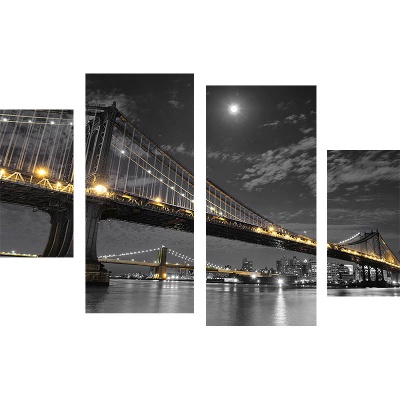  Модульная картина Мост Бруклина I, CZD 4.16 фото в интернет-магазине