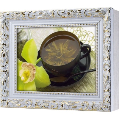  Ключница Чай с орхидеей, Алмаз, 13x18 см фото в интернет-магазине