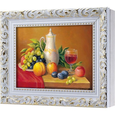  Ключница Красное вино и фрукты, Алмаз, 13x18 см фото в интернет-магазине