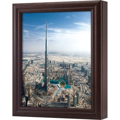  Ключница Башня Бурдж Халиф, Обсидиан, 20x25 см фото в интернет-магазине