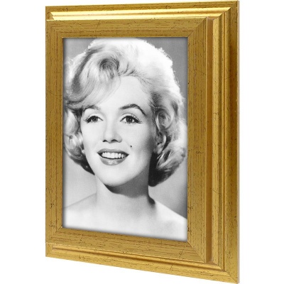  Ключница Улыбка Мэрилин Монро, Золото, 13x18 см фото в интернет-магазине