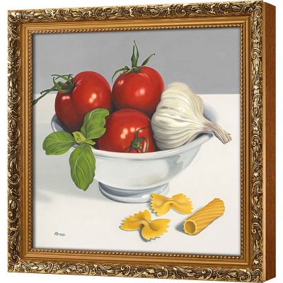  Ключница Овощной натюрморт I, Цитрин, 30x30 см фото в интернет-магазине