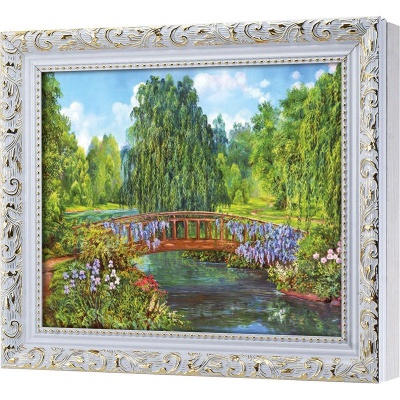  Ключница Цветочные берега, Алмаз, 20x25 см фото в интернет-магазине