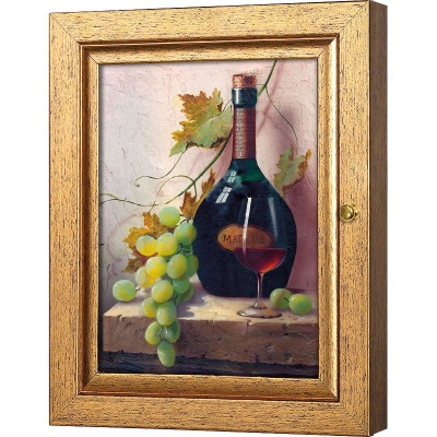  Ключница Красное вино, Авантюрин, 20x25 см фото в интернет-магазине