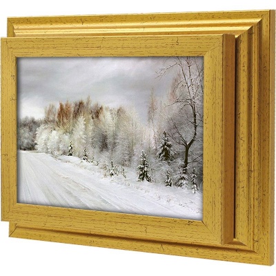  Ключница Последняя зима столетия, Золото, 13x18 см фото в интернет-магазине