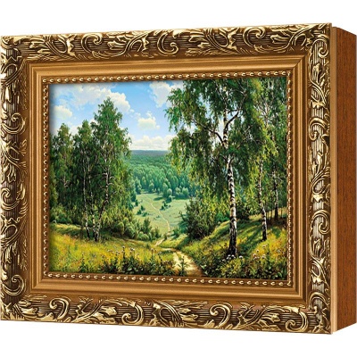 Ключница Тропинка к лесу, Цитрин, 13x18 см фото в интернет-магазине