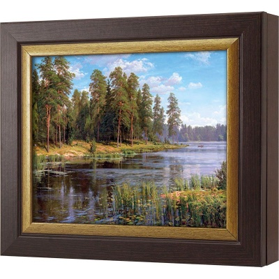  Ключница Лесное озеро, Турмалин/Золото, 20x25 см фото в интернет-магазине