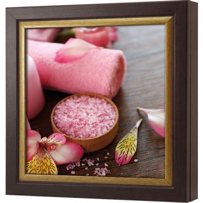  Ключница Цветочный спа, Турмалин/Золото, 30x30 см фото в интернет-магазине