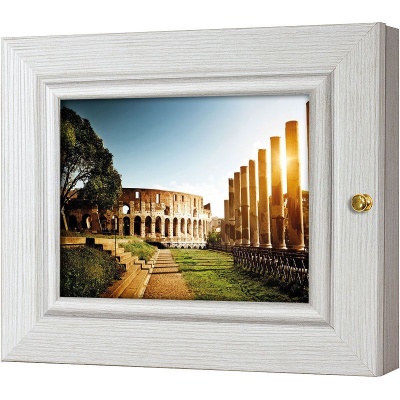  Ключница Колизей при восходе солнца, Жемчуг, 13x18 см фото в интернет-магазине