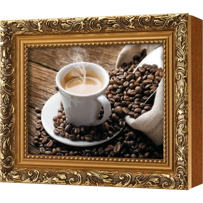  Ключница Ароматный эспрессо, Цитрин, 13x18 см фото в интернет-магазине