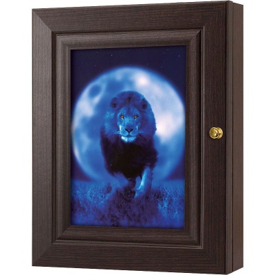 Ключница Африканский лев, Турмалин, 13x18 см фото в интернет-магазине