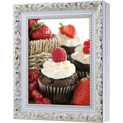  Ключница Шоколадный кекс с малиной, Алмаз, 13x18 см фото в интернет-магазине