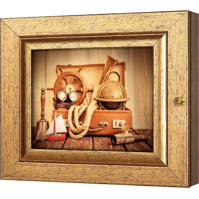  Ключница Морской натюрморт, Авантюрин, 13x18 см фото в интернет-магазине