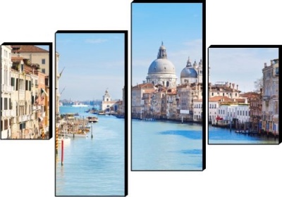  Модульная картина Венеция. Вид в солнечный день, 70х100, A25 фото в интернет-магазине