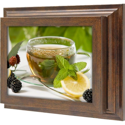  Ключница Фруктовый чай с мятой, Бронза, 13x18 см фото в интернет-магазине