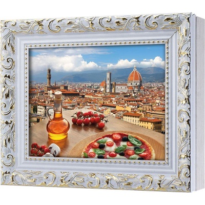  Ключница Завтрак во Флоренции, Алмаз, 13x18 см фото в интернет-магазине