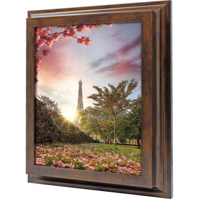  Ключница Эйфелева башня весной на заре, Бронза, 20x25 см фото в интернет-магазине
