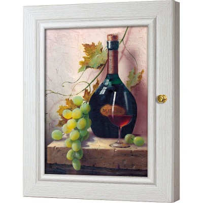  Ключница Красное вино, Жемчуг, 20x25 см фото в интернет-магазине
