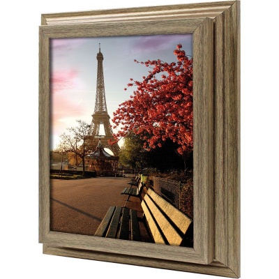  Ключница Весна наполняет Париж, Антик, 20x25 см фото в интернет-магазине