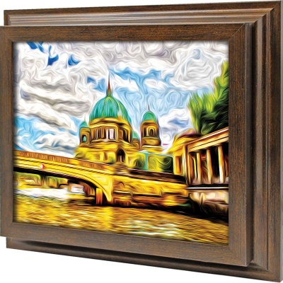  Ключница Берлинский кафедральный собор, Бронза, 20x25 см фото в интернет-магазине