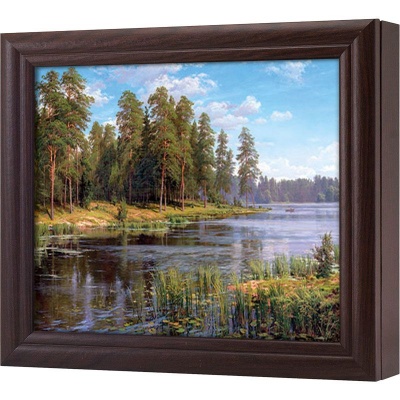  Ключница Лесное озеро, Обсидиан, 20x25 см фото в интернет-магазине