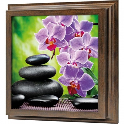 Ключница Мир орхидеи, Бронза, 30x30 см фото в интернет-магазине