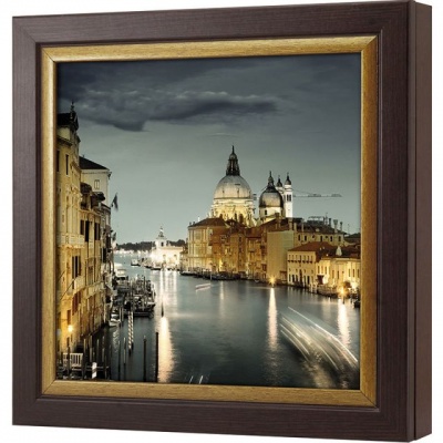  Ключница Вечерняя Венеция, Турмалин/Золото, 30x30 см фото в интернет-магазине