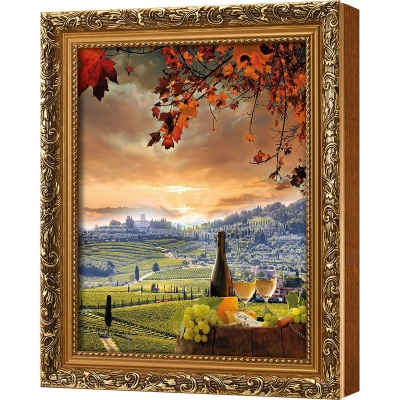  Ключница Виноградники Тосканы, Цитрин, 20x25 см фото в интернет-магазине