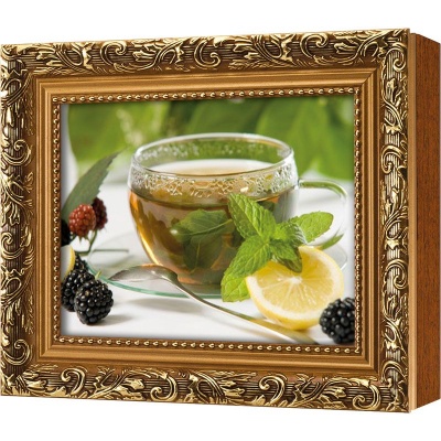 Ключница Фруктовый чай с мятой, Цитрин, 13x18 см фото в интернет-магазине