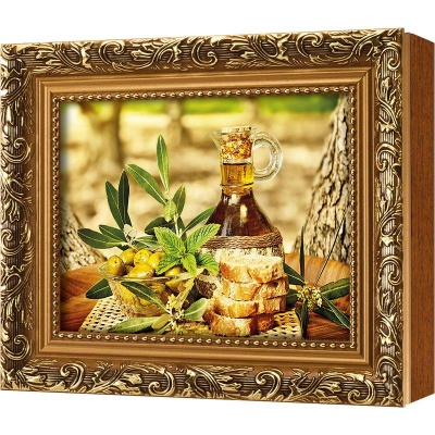  Ключница Натюрморт с оливками, Цитрин, 13x18 см фото в интернет-магазине