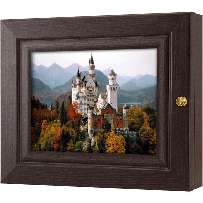  Ключница Замок Neuschwanstein, Турмалин, 13x18 см фото в интернет-магазине