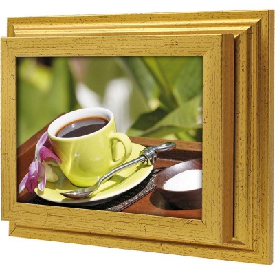  Ключница Чай с бергамотом, Золото, 13x18 см фото в интернет-магазине