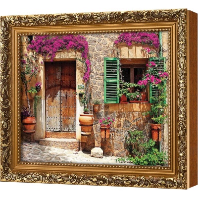  Ключница Старая испанская улочка, Цитрин, 20x25 см фото в интернет-магазине