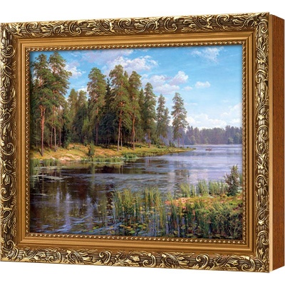  Ключница Лесное озеро, Цитрин, 20x25 см фото в интернет-магазине