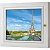  Ключница Вид на Эйфелеву башню. Париж., Жемчуг, 20x25 см фото в интернет-магазине