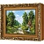  Ключница Мельница в лесу, Цитрин, 13x18 см фото в интернет-магазине