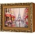  Ключница Влюблённые под зонтом в Париже, Цитрин, 13x18 см фото в интернет-магазине