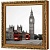  Ключница Стиль Лондона, Цитрин, 30x30 см фото в интернет-магазине