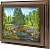  Ключница Цветочные берега, Бронза, 20x25 см фото в интернет-магазине