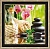  Репродукция в багете Базальт и орхидеи, A26-4138-1047-9 фото в интернет-магазине