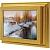  Ключница Зимнее озеро, Золото, 13x18 см фото в интернет-магазине