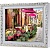  Ключница Кафе на углу улицы Старого города в Италии, Алмаз, 20x25 см фото в интернет-магазине