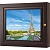  Ключница Вид на Эйфелеву башню. Париж., Турмалин, 20x25 см фото в интернет-магазине