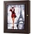  Ключница Девушка в красном у Эйфелевой башни, Турмалин, 20x25 см фото в интернет-магазине