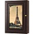  Ключница Романтичный Париж, Турмалин/Золото, 11x20 см фото в интернет-магазине